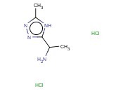 3-(ALPHA-氨乙基)-5-甲基-4-H-1,2,4-<span class='lighter'>三</span><span class='lighter'>唑</span><span class='lighter'>双</span>盐酸