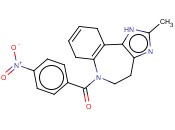 (4,5-二氢-2-甲基<span class='lighter'>咪唑</span>并[4,5-d][1]苯并氮杂卓-6(1H)-基)(4-<span class='lighter'>硝基苯</span>基)甲酮