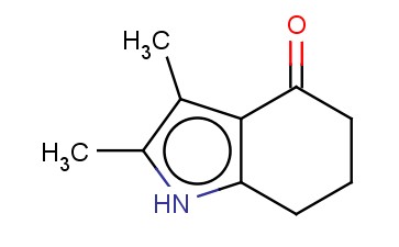 <span class='lighter'>2,3-DIMETHYL-1,5,6,7-TETRAHYDRO-4H-INDOL-4-ONE</span>