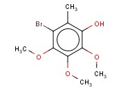 3-<span class='lighter'>溴</span>-4,5,6-三<span class='lighter'>甲</span><span class='lighter'>氧基</span>-2-甲基<span class='lighter'>苯酚</span>