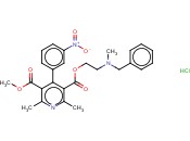 2-[苯<span class='lighter'>甲基</span>(<span class='lighter'>甲基</span>)<span class='lighter'>氨基</span>]乙基<span class='lighter'>甲基</span> 2,6-二<span class='lighter'>甲基</span>-4-(3-硝基苯基)<span class='lighter'>吡啶</span>-3,5-二羧酸酯