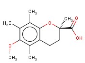 (R)-6-甲氧基-2,5,7,8-四<span class='lighter'>甲基色</span>烷-2-羧酸