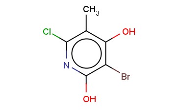 <span class='lighter'>5-BROMO-2-CHLORO-4,6-DIHYDROXY-3-METHYLPYRIDINE</span>
