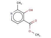 METHYL <span class='lighter'>3-HYDROXY-2-METHYLPYRIDINE-4-CARBOXYLATE</span>
