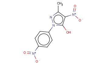 5-甲基-4-硝基-2-(4-硝基-苯基)-2H-<span class='lighter'>吡唑</span>-3-<span class='lighter'>醇</span>