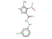 N'-(3-氯苯基)-5-甲基-4-<span class='lighter'>硝基</span>-1H-<span class='lighter'>吡唑</span>-3-甲酰肼