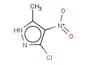 5-氯-3-甲基-4-<span class='lighter'>硝基</span>-1H-<span class='lighter'>吡唑</span>