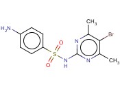 4-<span class='lighter'>氨基</span>-N-(5-溴-4,6-二甲基-2-<span class='lighter'>嘧啶</span>)苯磺酰胺