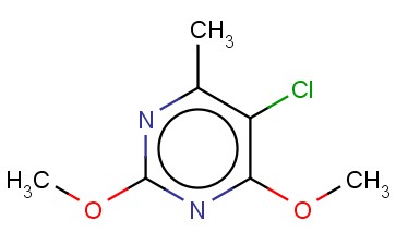 <span class='lighter'>5-CHLORO-2,4-DIMETHOXY-6-METHYLPYRIMIDINE</span>