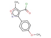 3-(4-<span class='lighter'>甲</span>氧基苯基)-5-<span class='lighter'>甲基</span>-4-异恶唑羰<span class='lighter'>酰</span><span class='lighter'>氯</span>