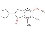 2-环戊基-2,3-二氢-5-甲氧基-6,7-二甲基-1H-<span class='lighter'>茚</span>-1-<span class='lighter'>酮</span>