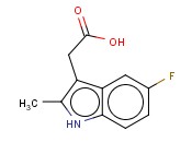 (5-<span class='lighter'>氟</span>-2-甲基-1H-<span class='lighter'>吲哚</span>-3-基)<span class='lighter'>乙酸</span>