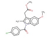 1-(4-氯苯甲酰基)-5-<span class='lighter'>甲</span>氧基-2-甲基-1H-吲哚-3-<span class='lighter'>乙酸</span><span class='lighter'>甲</span><span class='lighter'>酯</span>