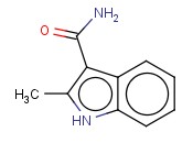 3-<span class='lighter'>氨基</span><span class='lighter'>甲</span><span class='lighter'>酰</span><span class='lighter'>基</span>-2-<span class='lighter'>甲基</span><span class='lighter'>吲哚</span>