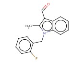 1-（2-氟苄基）-2-<span class='lighter'>甲基</span>-1H-<span class='lighter'>吲哚</span>-3-<span class='lighter'>甲醛</span>