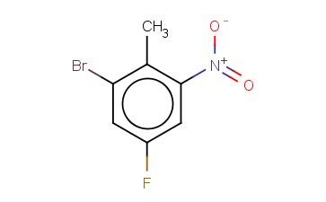 2-溴-4-<span class='lighter'>氟</span>-6-<span class='lighter'>硝基</span><span class='lighter'>甲苯</span>