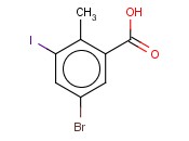 5-BROMO-3-IODO-2-METHYL BENZOIC ACID