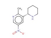 3-((2S)(2-PIPERIDYL))-<span class='lighter'>2-METHYL-5-NITROPYRIDINE</span>