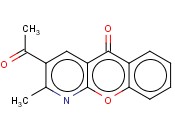 3-<span class='lighter'>乙酰</span>基-2-甲基-5H-[1]苯并吡喃并[2,3-b]<span class='lighter'>吡啶</span>-5-酮
