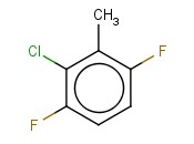 2-CHLORO-1,4-<span class='lighter'>DIFLUORO</span>-3-METHYLBENZENE