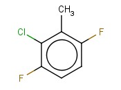 2-CHLORO-<span class='lighter'>1,4</span>-DIFLUORO-3-METHYLBENZENE