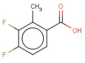 3,4-<span class='lighter'>DIFLUORO</span>-2-METHYLBENZOIC ACID