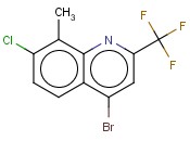 4-<span class='lighter'>溴</span>-7-氯-8-甲基-2-(三氟甲基)<span class='lighter'>喹啉</span>