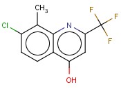 7-氯-8-甲基-4-<span class='lighter'>羟基</span>-2-(三氟甲基)<span class='lighter'>喹啉</span>