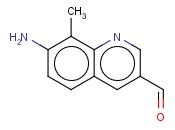 <span class='lighter'>7-AMINO-8-METHYLQUINOLINE-3-CARBOXALDEHYDE</span>