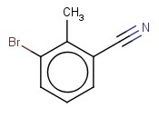 3-<span class='lighter'>溴</span>-2-<span class='lighter'>甲基</span><span class='lighter'>苯</span>甲<span class='lighter'>腈</span>