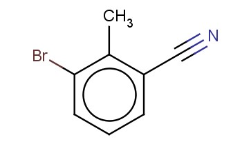 3-<span class='lighter'>溴</span>-2-甲基<span class='lighter'>苯</span><span class='lighter'>甲</span><span class='lighter'>腈</span>