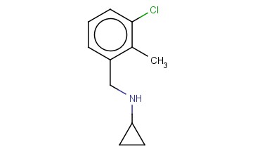<span class='lighter'>3-CHLORO-N-CYCLOPROPYL-2-METHYL-BENZENEMETHANAMINE</span>
