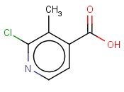 2-<span class='lighter'>氯</span>-3-<span class='lighter'>甲基</span>异<span class='lighter'>烟酸</span>