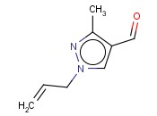 <span class='lighter'>1-ALLYL-3-METHYL-1H-PYRAZOLE-4-CARBALDEHYDE</span>