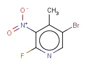 5-BROMO-2-FLUORO-4-METHYL-3-NITROPYRIDINE