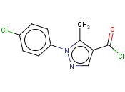 1-(4-<span class='lighter'>氯苯</span>基)-5-甲基-1H-吡唑-4-<span class='lighter'>甲</span><span class='lighter'>酰</span>氯