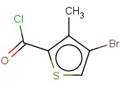 4-<span class='lighter'>溴</span>-3-甲基<span class='lighter'>噻吩</span>-2-氯化羧酸