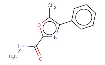 5-甲基-4-苯基-1,3-恶唑-2-<span class='lighter'>甲</span><span class='lighter'>酰</span><span class='lighter'>肼</span>