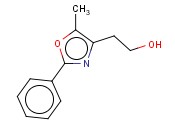 2-(5-METHYL-2-PHENYL-1,3-OXAZOL-4-<span class='lighter'>YL</span>)<span class='lighter'>ETHAN</span>-1-OL