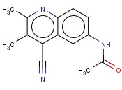 6-ACETAMIDO-2,3-DIMETHYL-CINCHONINONITRILE