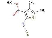 METHYL 2-ISOTHIOCYANATO-4,5-DIMETHYLTHIOPHENE-3-CARBOXYLATE
