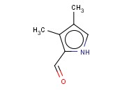 <span class='lighter'>3,4</span>-DIMETHYLPYRROLE-2-CARBALDEHYDE