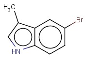 5-<span class='lighter'>溴</span>-3-<span class='lighter'>甲基</span><span class='lighter'>吲哚</span>