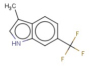 6-(<span class='lighter'>TRIFLUOROMETHYL</span>)-3-METHYLINDOLE