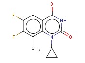 1-CYCLOPROPYL-6,7-DIFLUORO-8-METHYL-2,4(1H,3H)-QUINAZOLINEDIONE