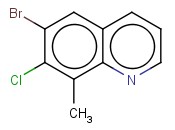 6-<span class='lighter'>溴</span>-7-氯-8-甲基<span class='lighter'>喹啉</span>
