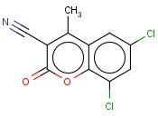 <span class='lighter'>3-CYANO-6,8-DICHLORO-4-METHYLCOUMARIN</span>