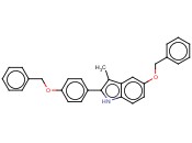 3-METHYL-5-(PHENYLMETHOXY)-2-[4-(PHENYLMETHOXY)PHENYL]-1H-<span class='lighter'>INDOLE</span>