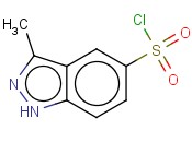 3-METHYL-1H-INDAZOLE-5-SULFONYL <span class='lighter'>CHLORIDE</span>