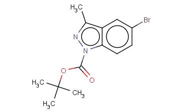 <span class='lighter'>TERT-BUTYL</span> <span class='lighter'>5-BROMO-3-METHYL-1H-INDAZOLE-1-CARBOXYLATE</span>
